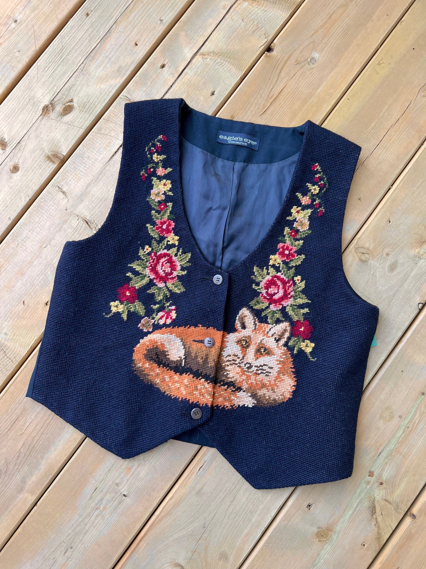 wild roses vest