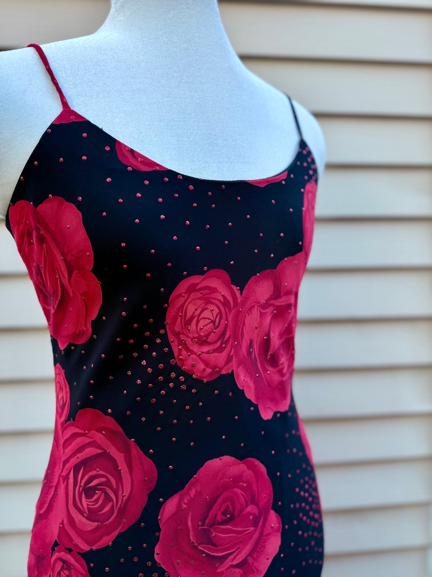 biting on a rose midi