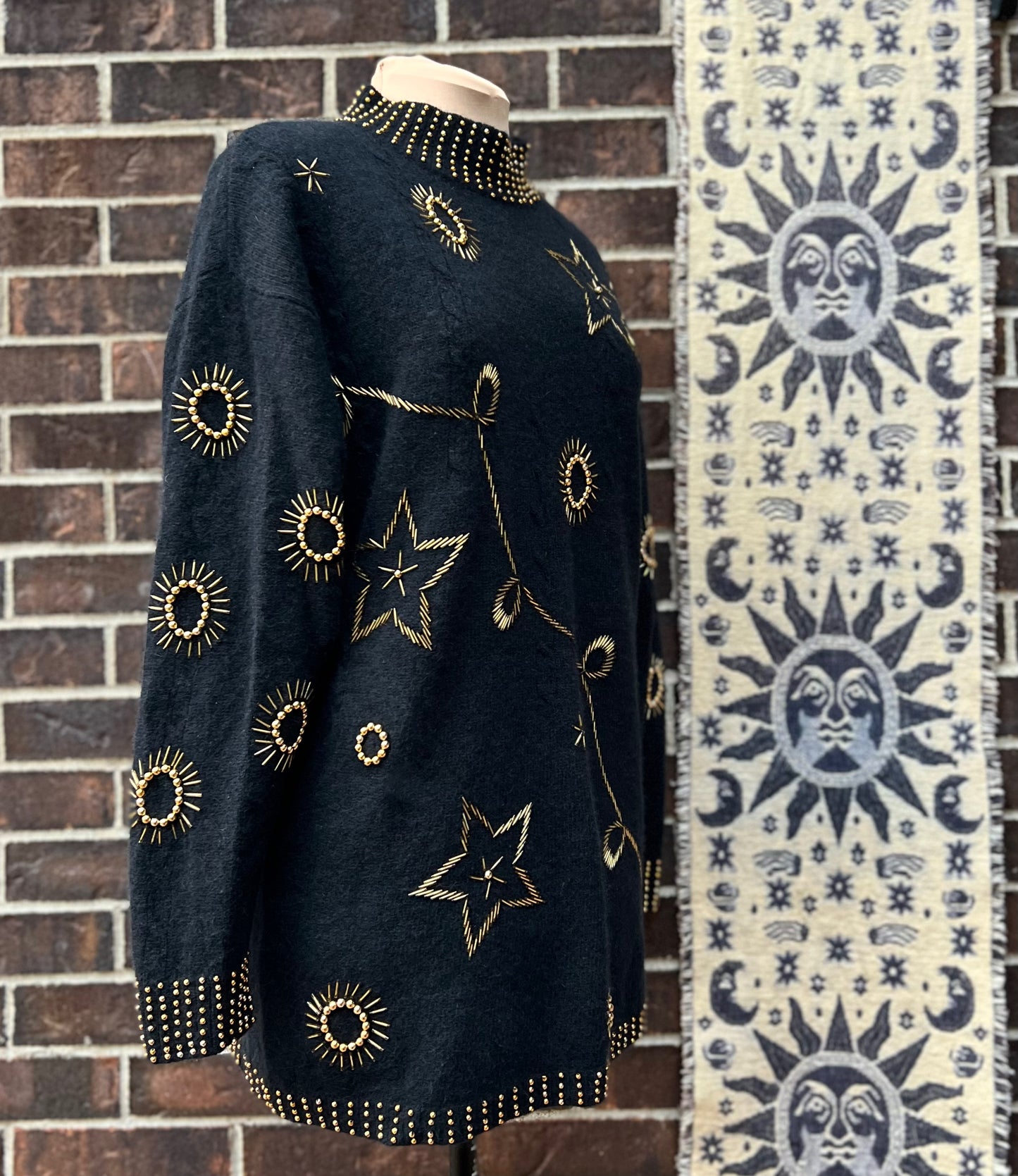 watch the sky sweater