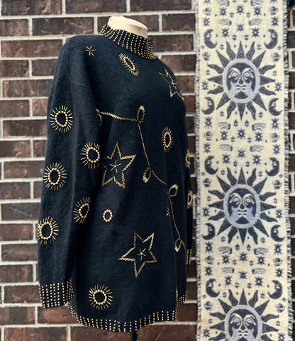 watch the sky sweater