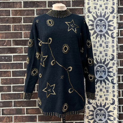 watch the sky sweater