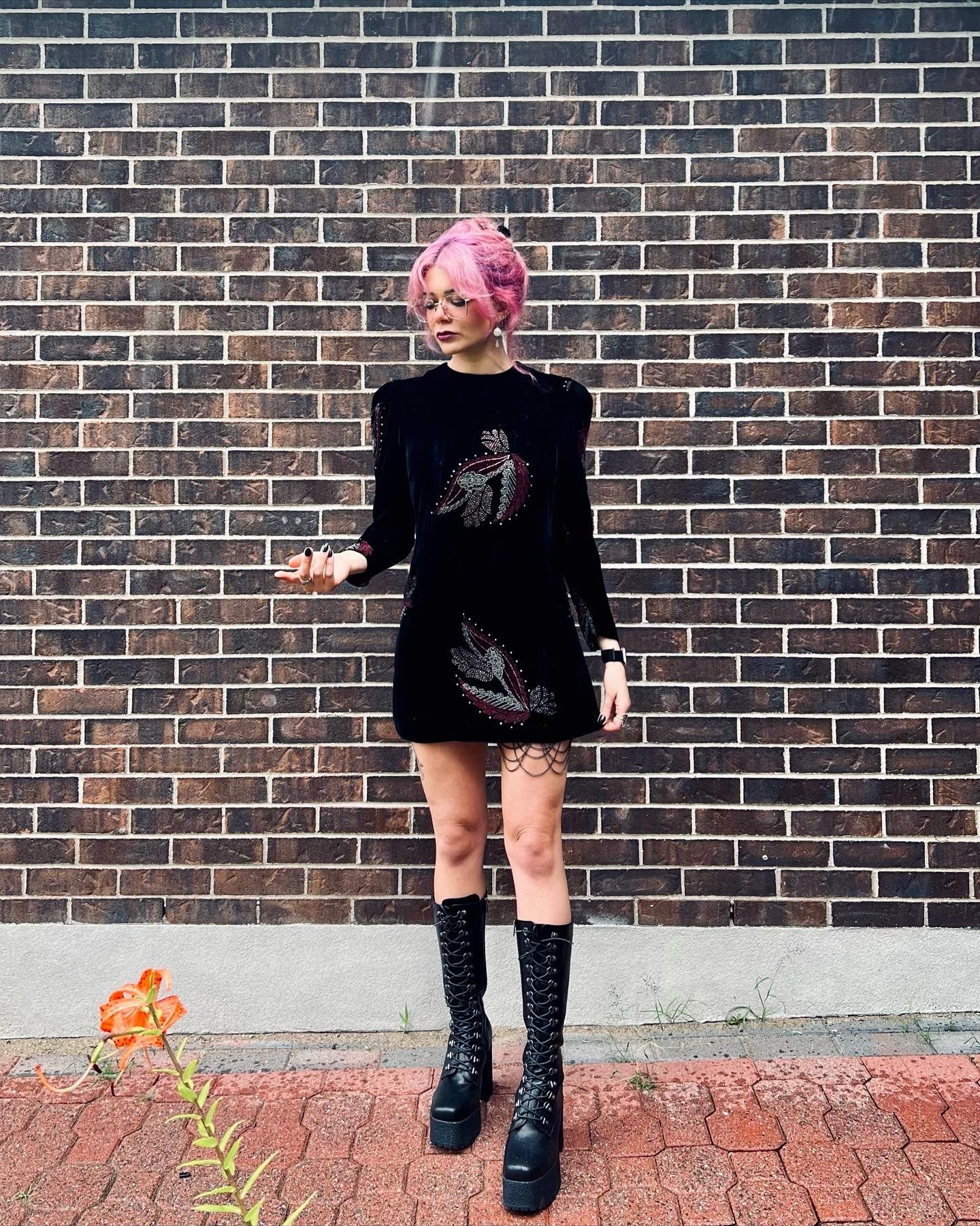 andromeda mini dress