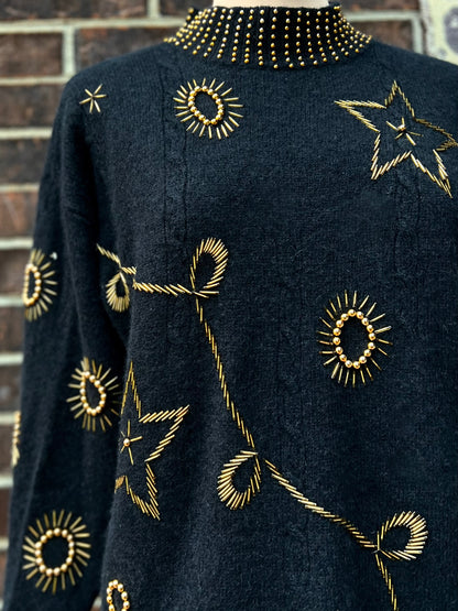 watch the sky sweater