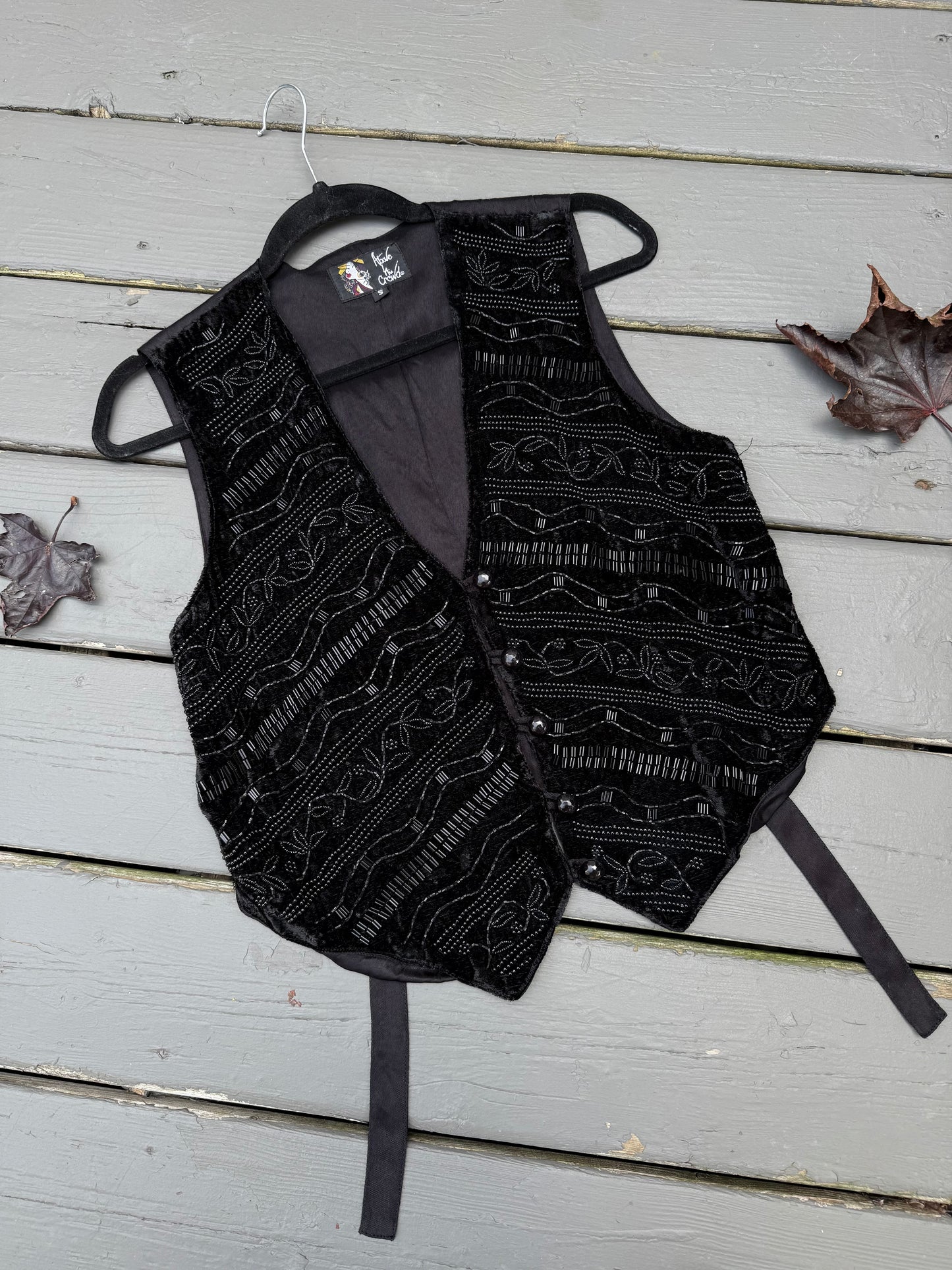 disco cowgirl vest