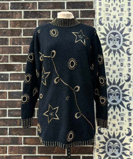 watch the sky sweater